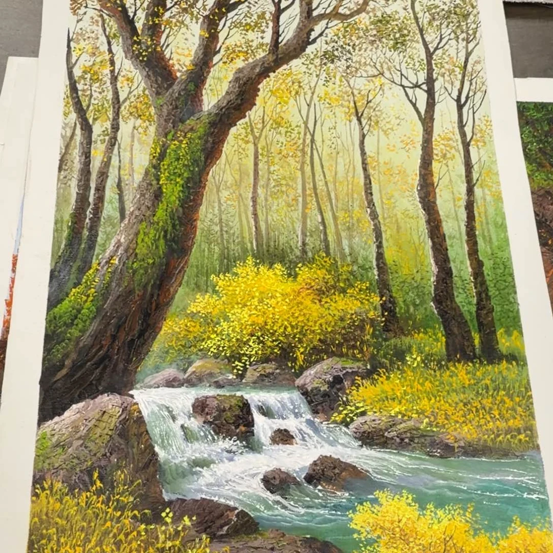 油画我的小伙伴都在