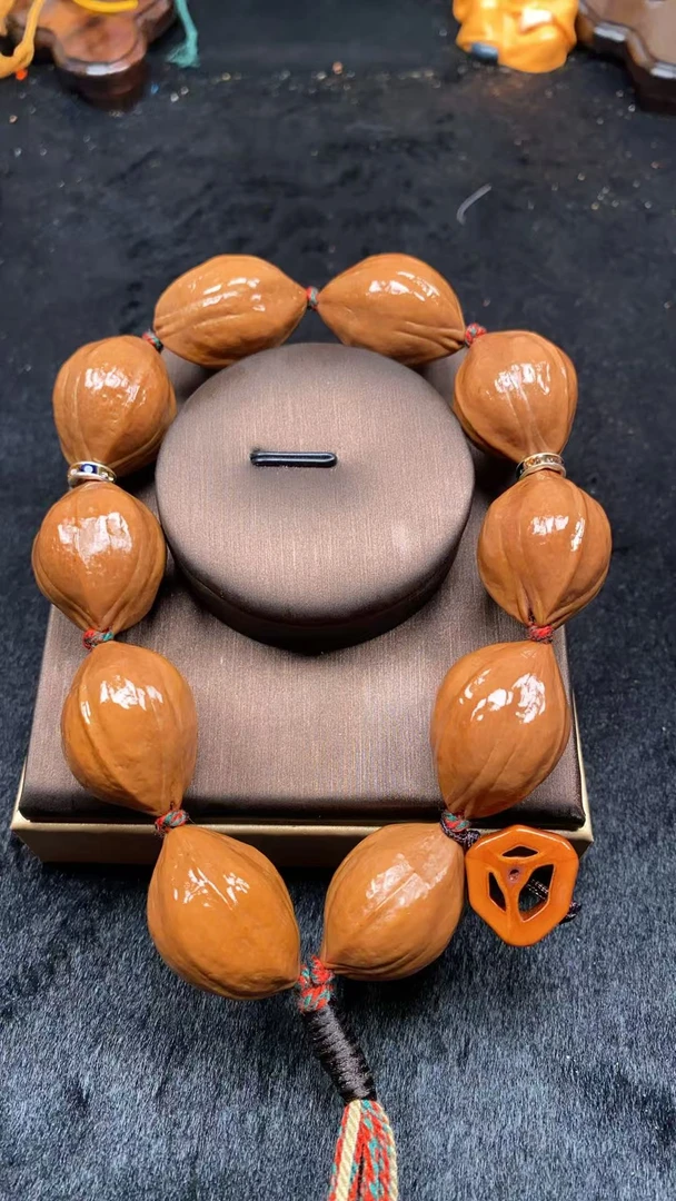 2.0铁核高抛光鸡血红十颗十全十美款