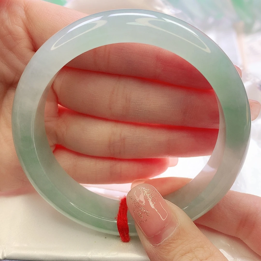 未镶嵌手镯翡翠缅甸天然A货翡翠 58