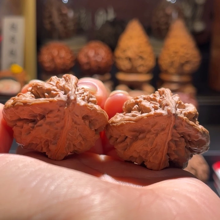 吊坠文玩核桃龙纹塔54