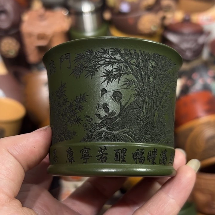 茶杯紫砂宜兴紫砂主人杯