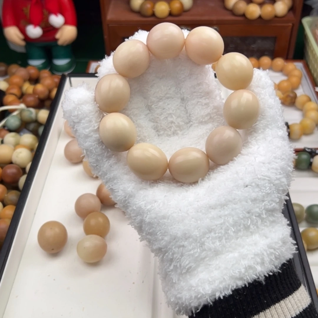 菩提根/象牙果手串M****e随行鹅蛋干磨蜜雪儿瑕不退换定制