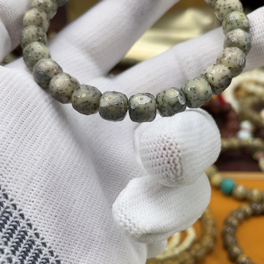 【闪购商品】星月菩提吊坠钻面无相绿冰糖