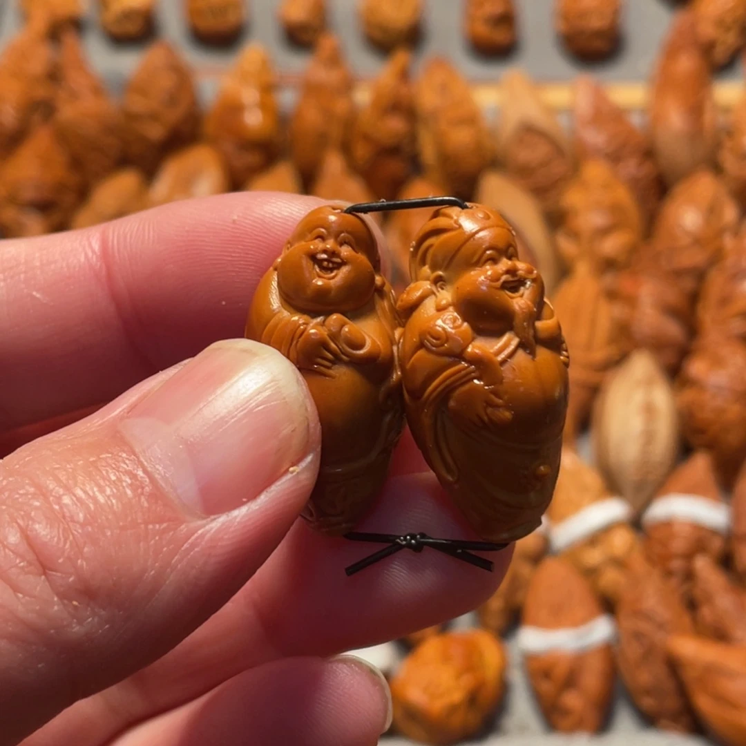 橄榄核手串/手链财迷一对