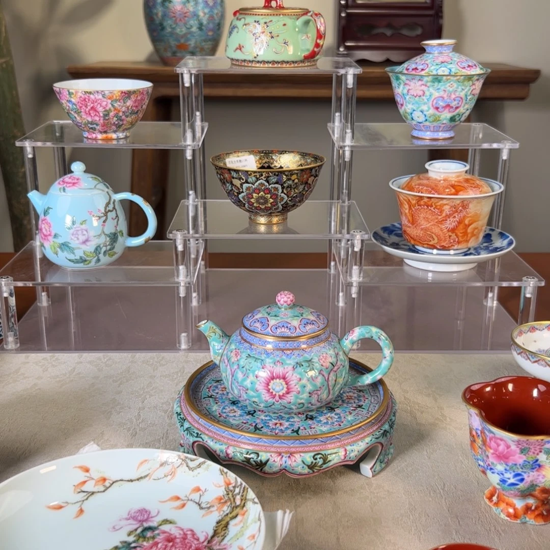 粟***子纯手工手绘 高端茶器