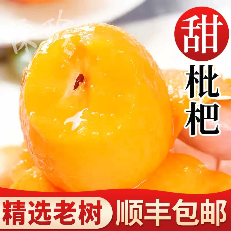 【顺丰包邮】5斤大凉山老树高山枇杷鲜果大五星琵琶现摘甜奇葩水果