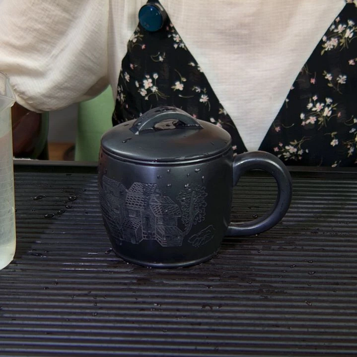 茶杯紫砂高货放漏