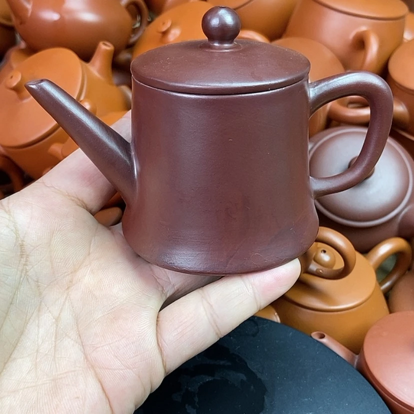 【闪购商品】茶壶朱泥125c c
