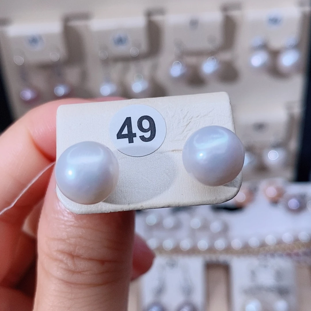 颈饰银S925镶嵌淡水珍珠