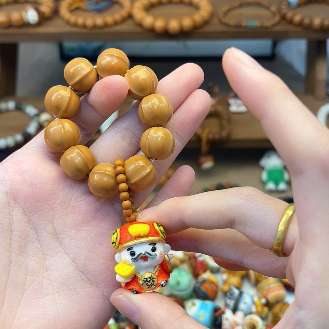 猴头核桃手串K***i搭配米神