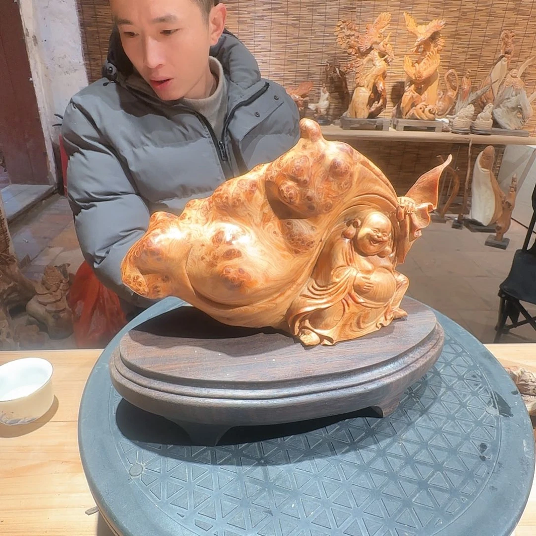 柏木（崖柏）坏***爸太行崖柏纯手工制作