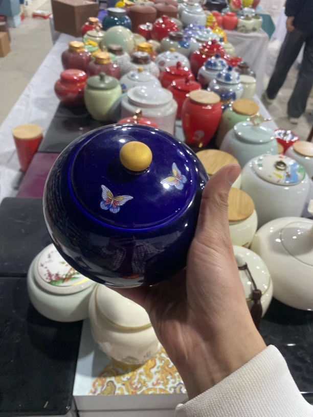 陶瓷茶叶罐（孤品，微瑕介意勿拍）4