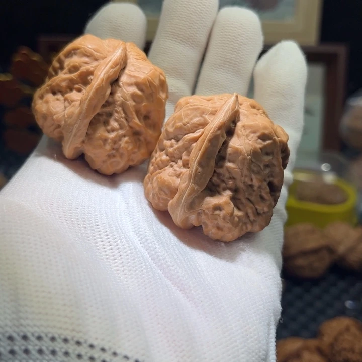 吊坠文玩核桃一帆风顺