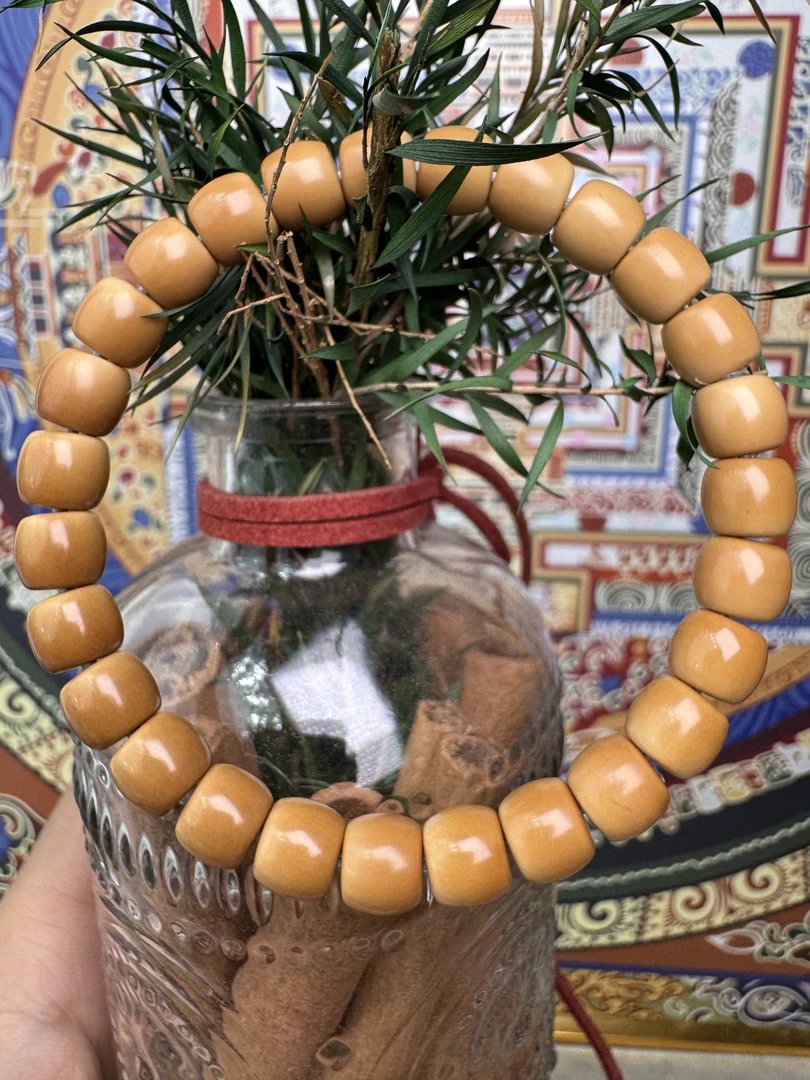 橄榄核国产清水树王核尖SSS级云端品质核尖单圈手串8.2mm