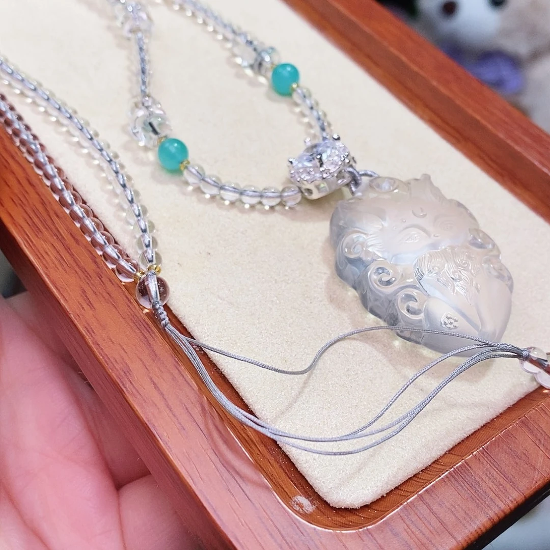 吊坠(赠链)未镶嵌水晶