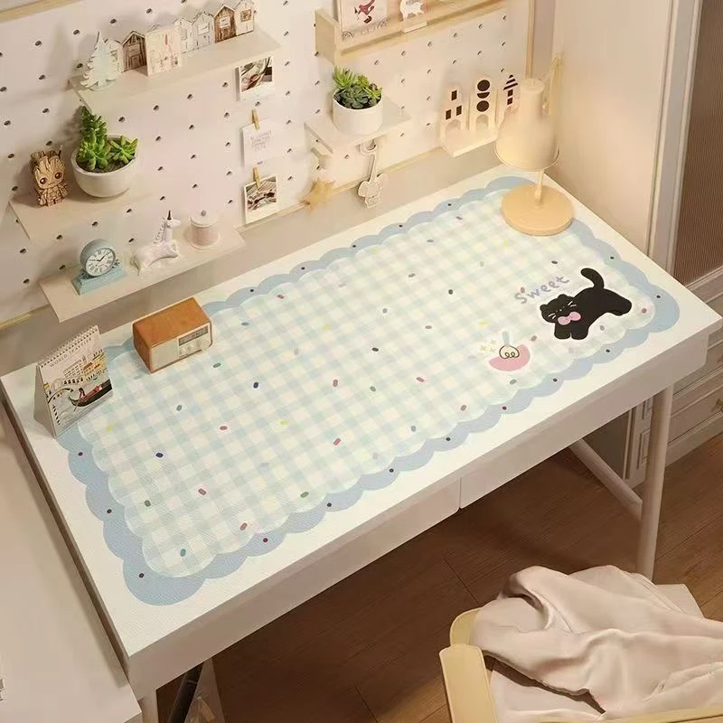 PVC桌垫餐桌桌布防水防油桌面布客厅茶几垫电视柜防污家用防尘垫