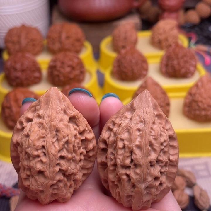 吊坠文玩核桃沈鸡35