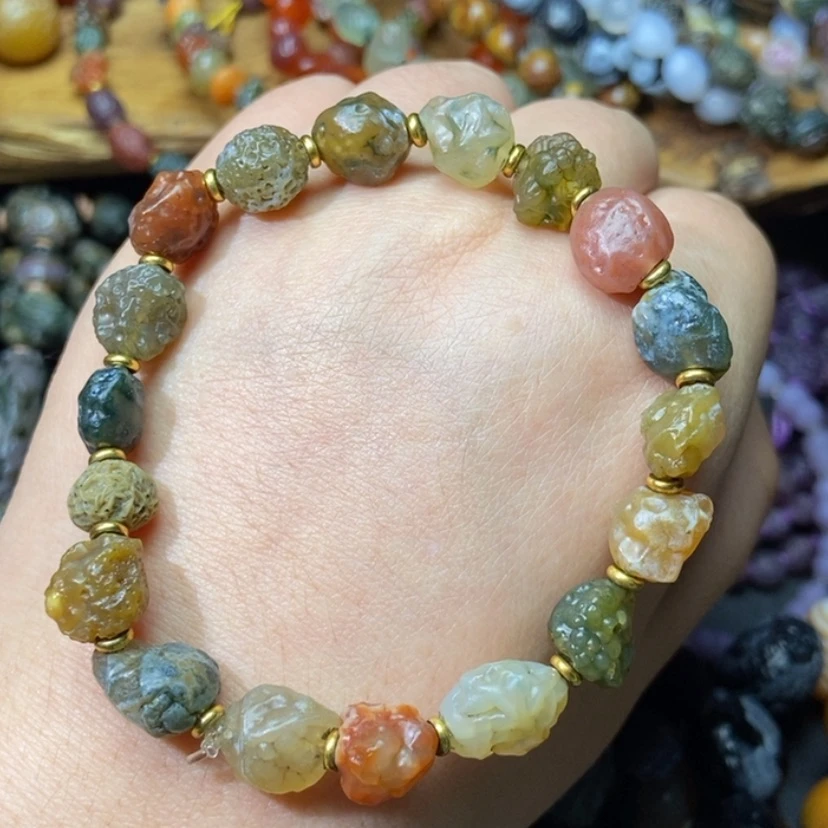 【闪购商品】合金手链玛瑙/玉髓