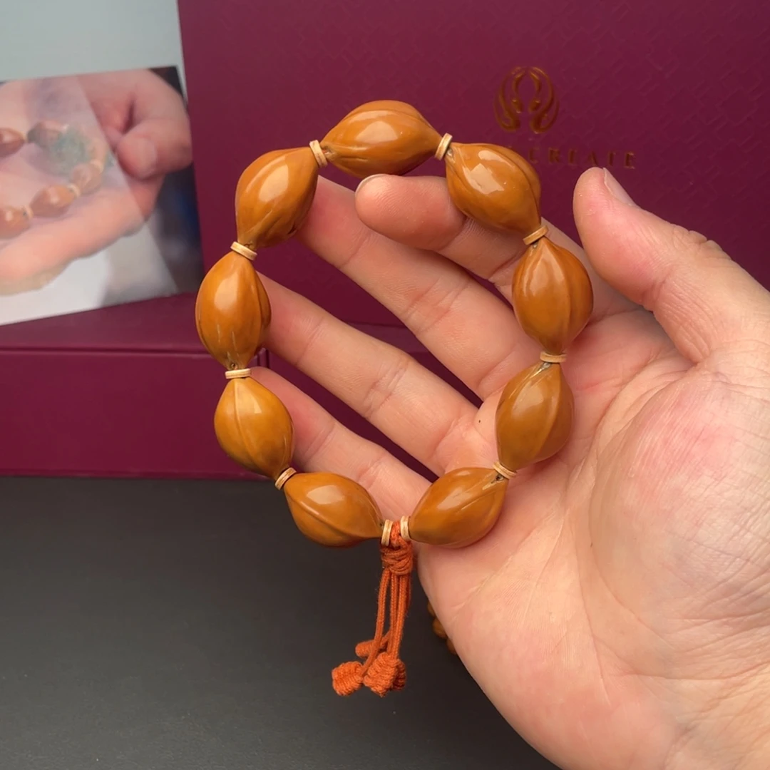 手串橄榄核梅林铁核镜面打底1727