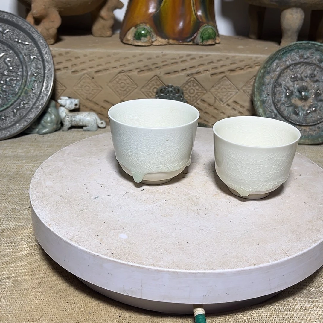 茅***草瓷片精品瓷器摆件