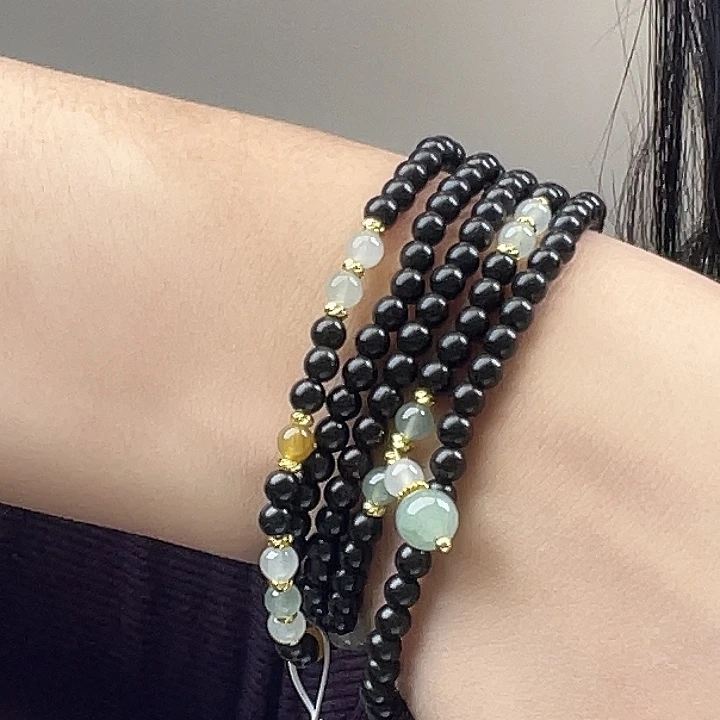 翡翠未镶嵌手链翡翠手串