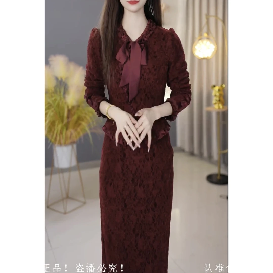 【宠粉定制】C1603上衣配半身裙优雅时尚减龄收腰显瘦冬季新轻奢