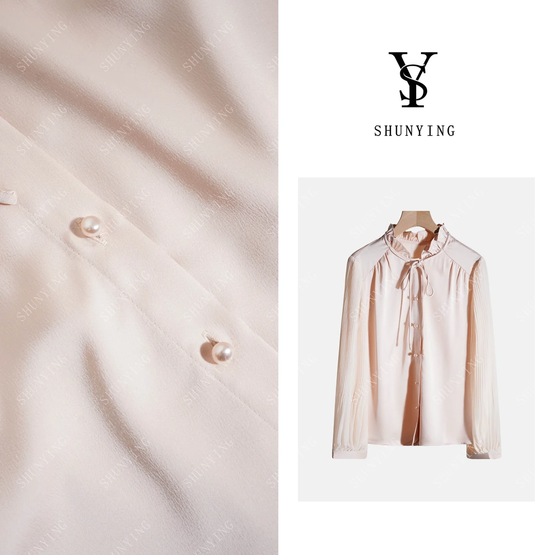 【仟娜】舒适又优雅~时尚洋气减龄显瘦气质百搭长袖衬衫SY71C1190