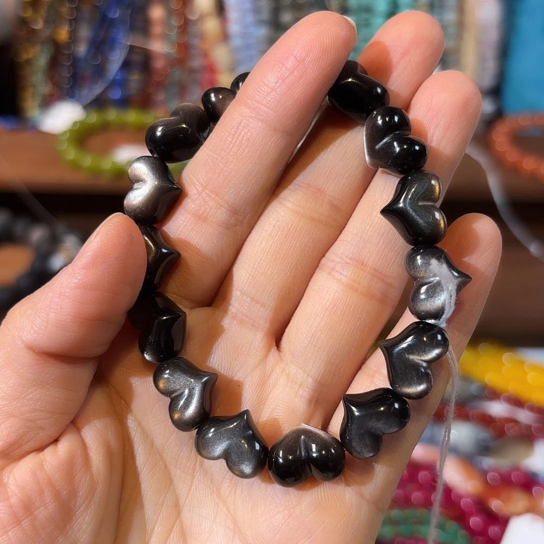 玛瑙/玉髓银S925镀金镶嵌珠宝半成品银曜屁桃一串