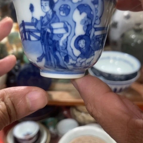 杯赤***人景德镇陶瓷现代艺术