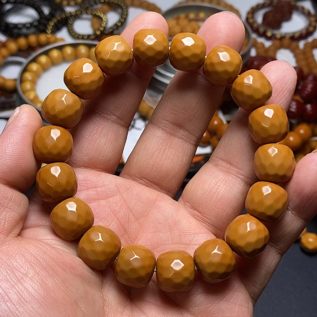 猴头核桃手串砖面10号