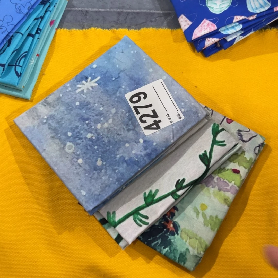 3片纯棉平布45.50一片果子布艺