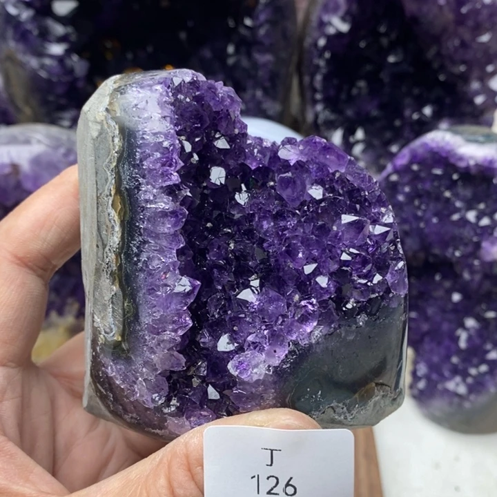 未镶嵌珠宝半成品紫晶