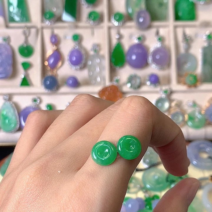 翡翠未镶嵌吊坠(不含链)裸石