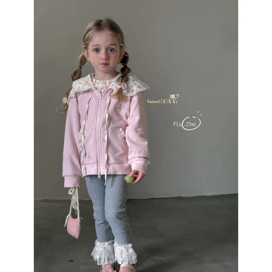 AA71~FLL·25春~蕾丝花边打底裤52833