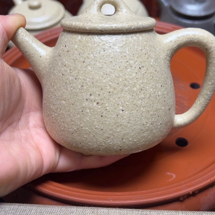 紫砂茶壶消****°宜兴原矿本绿