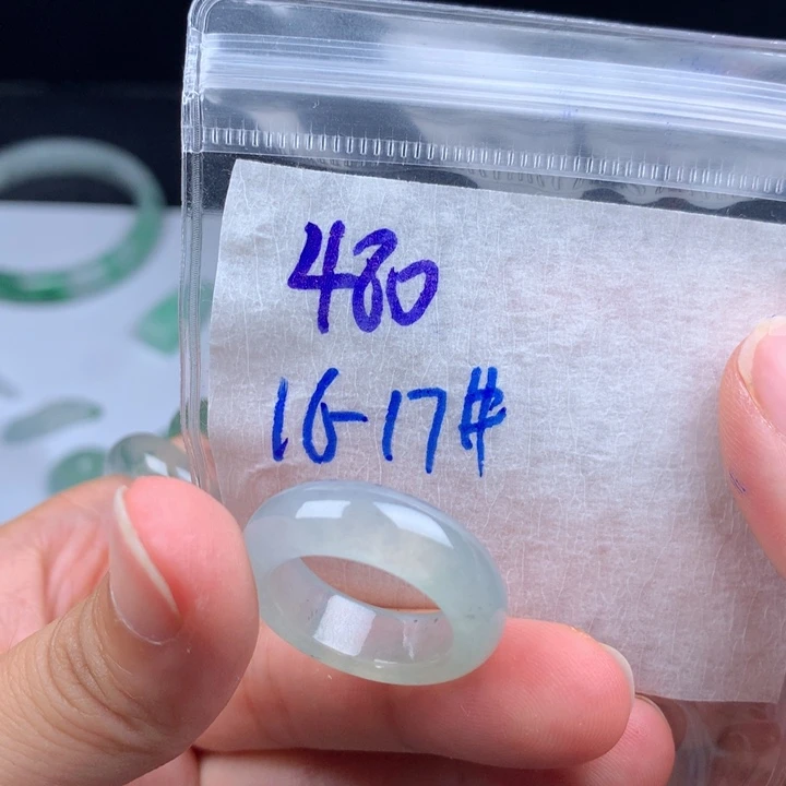 定制翡翠未镶嵌戒圈