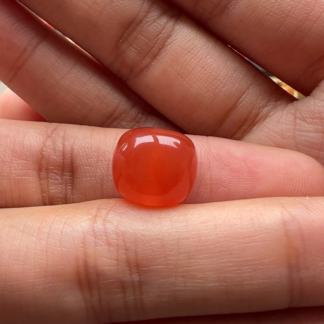 南红玛瑙老型12.5x11.1未镶嵌风*