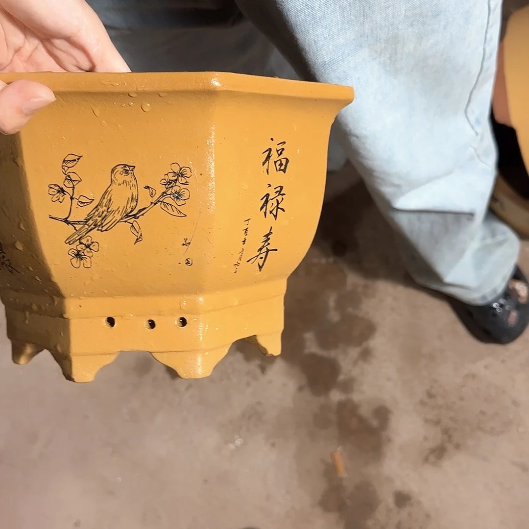 紫砂花盆口径口径26 16