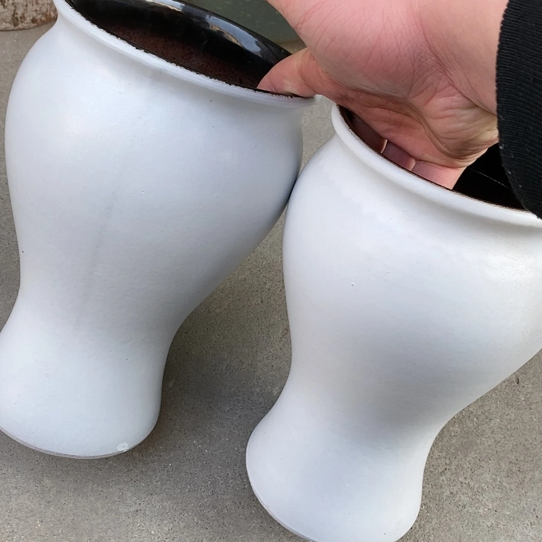 紫砂花盆正品口15高27