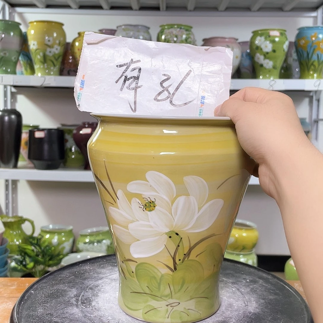 景德镇陶瓷花盆花器暇258