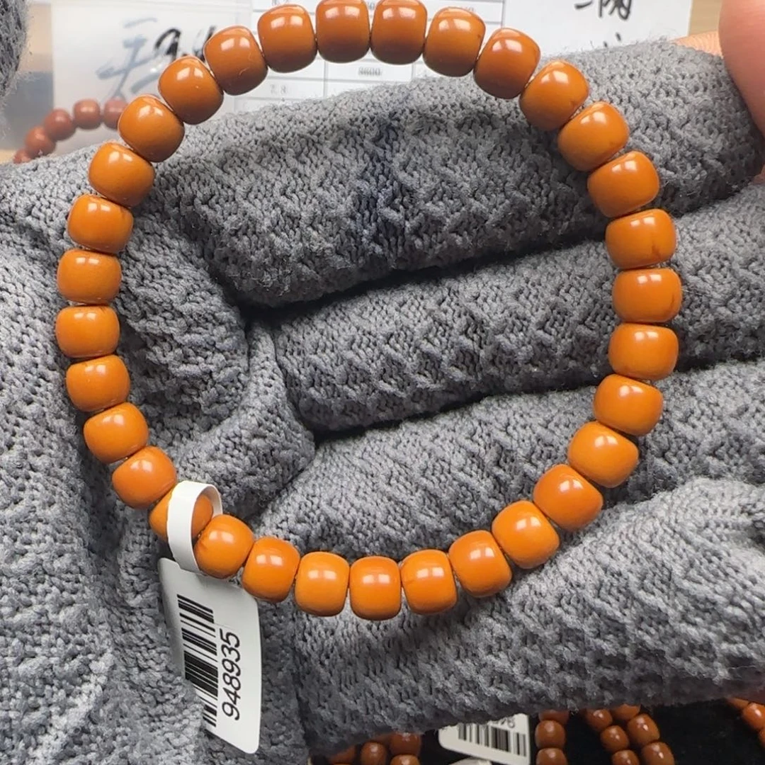 橄榄核手串老挝7.2mm老型微反油