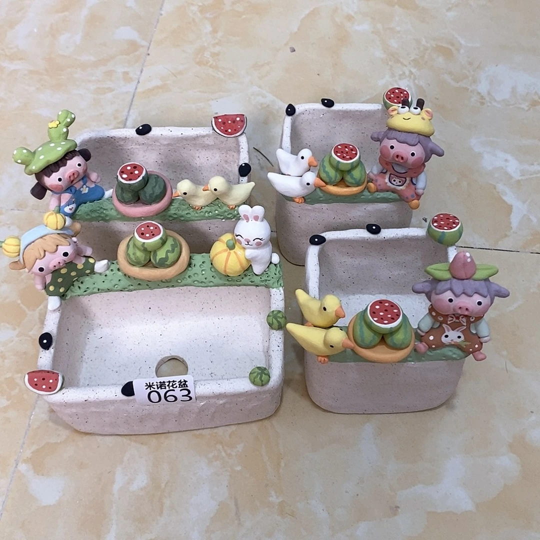 ?****⁶米诺多肉花盆063