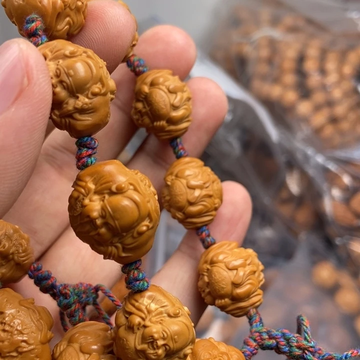 橄榄核吊坠文老师的话