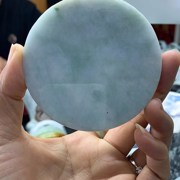 定制翡翠毛胚未镶嵌私人定制 最大做61 送手镯心