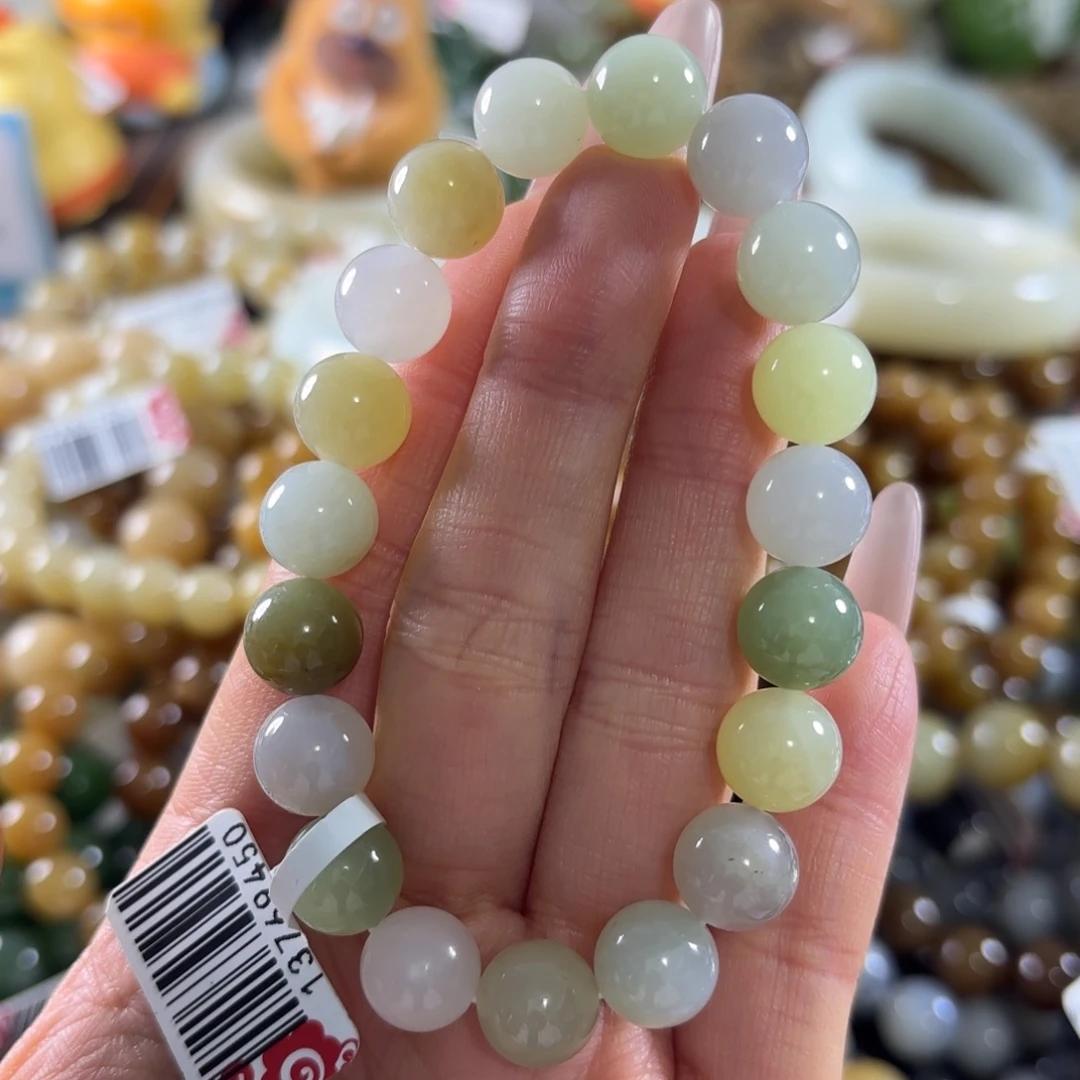 和田玉未镶嵌手串153