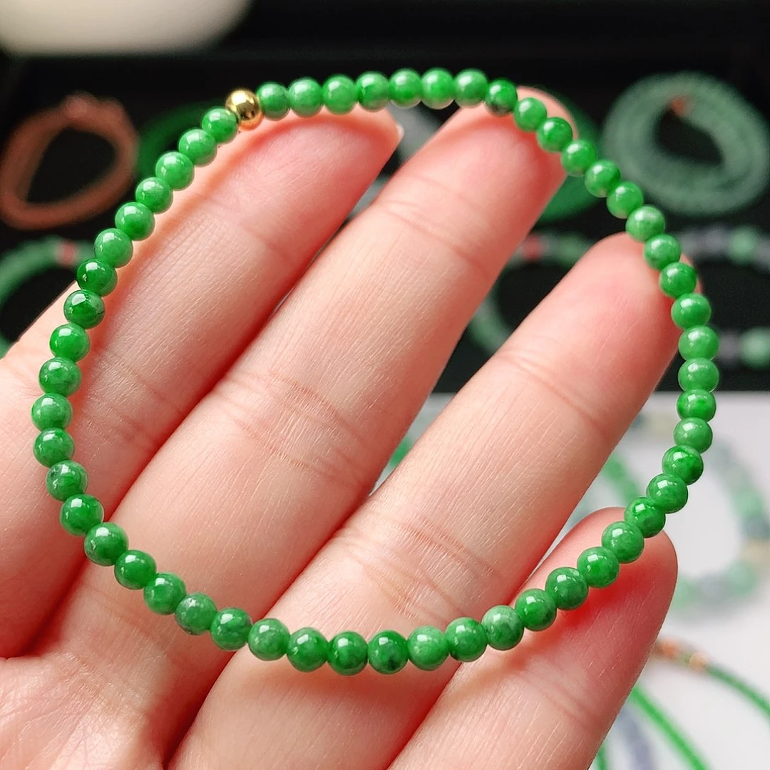 翡翠未镶嵌手链翡翠