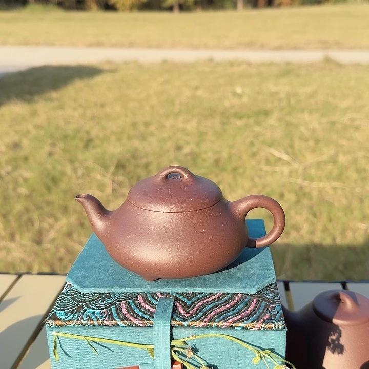 茶壶紫砂汉棠老紫泥户外价