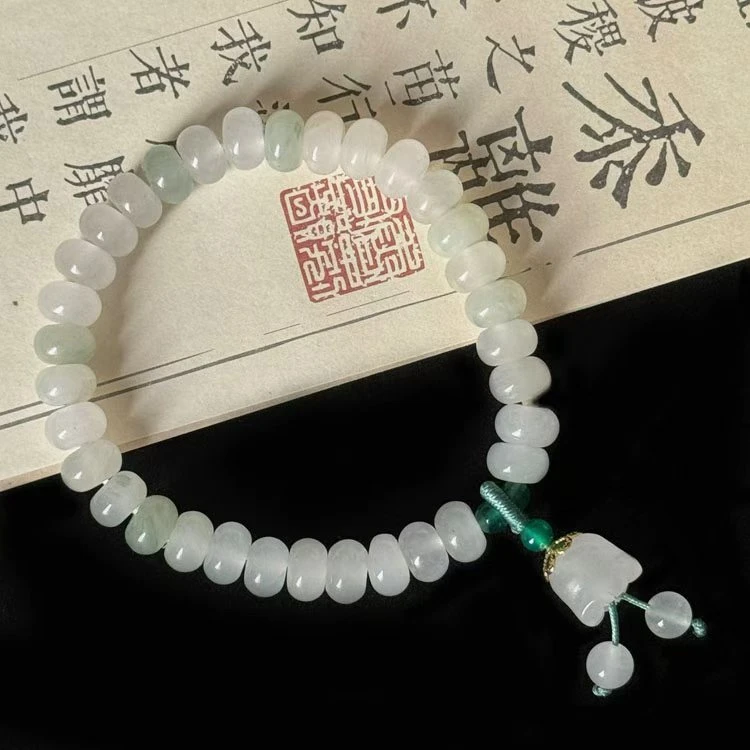 天山翠算盘珠手串（多样性拍一发一）