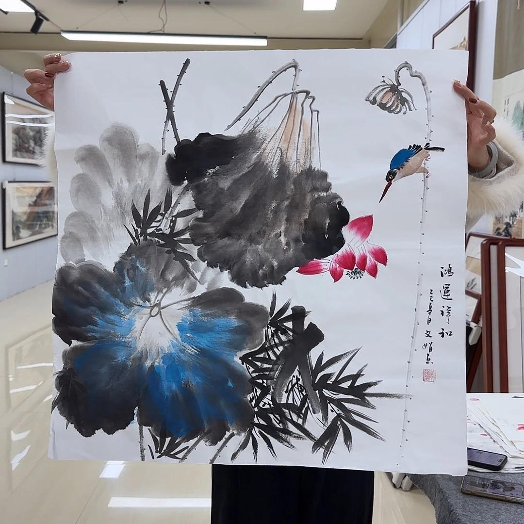 国画国画作品展。。。