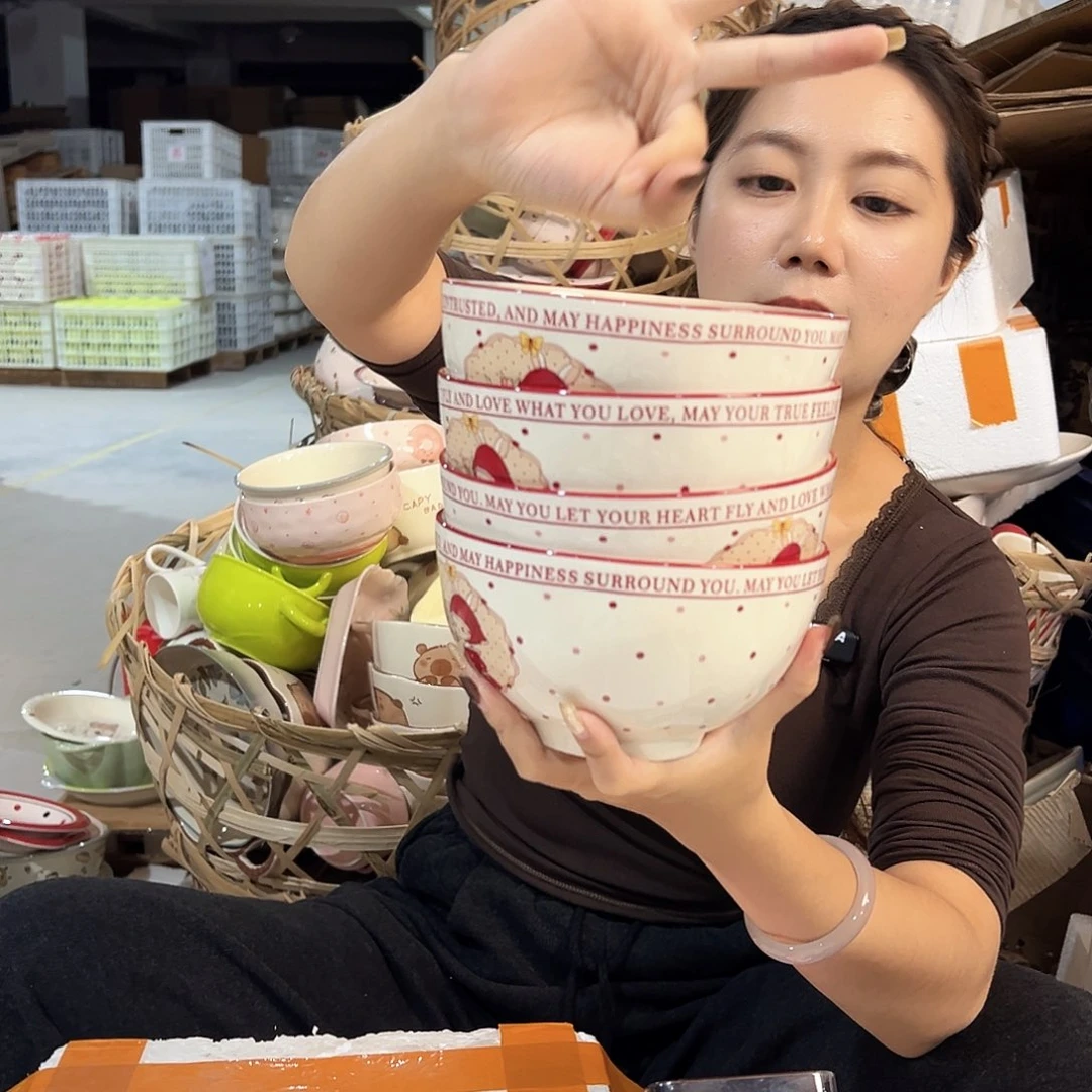 潮州陶瓷工厂微瑕6寸
